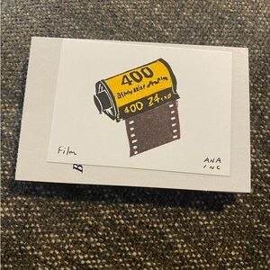 Anastasia INCIARDI - Mini Print - Film - Comes From Los Angeles, California